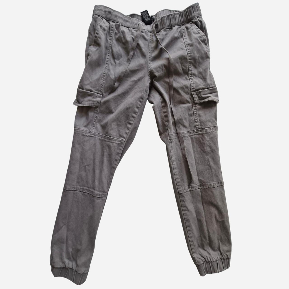 Women's Gray Cargo Pants
